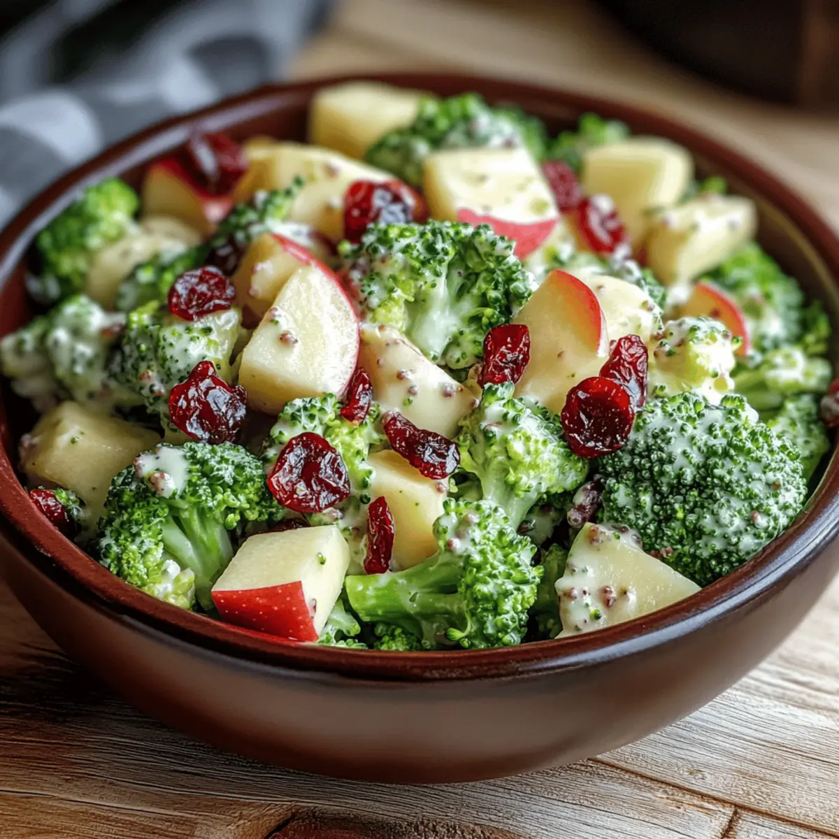 Honeycrisp Apple Broccoli Salad