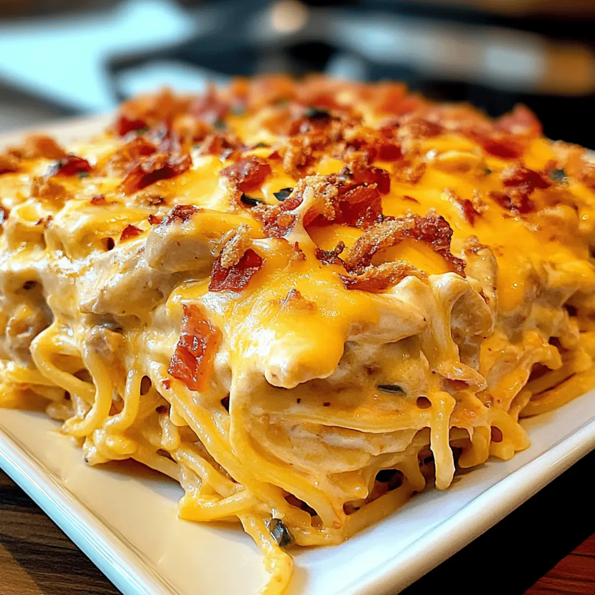 Irresistible Spicy Southern Cheesy Chicken Spaghetti Casserole
