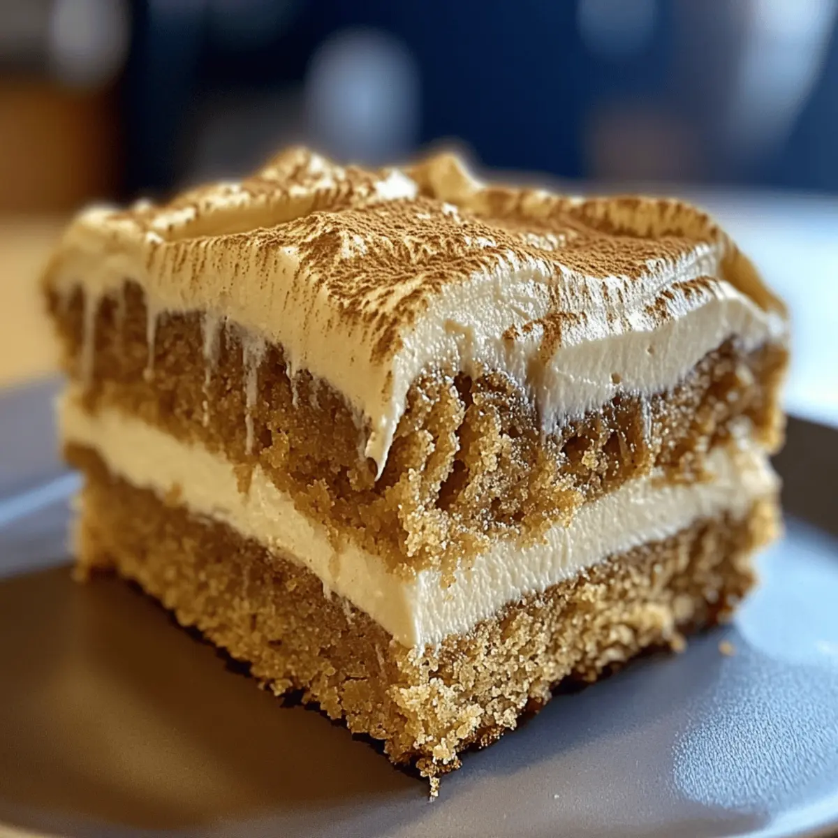 Pumpkin Spice Gooey Cake with Cream Cheese Frosting