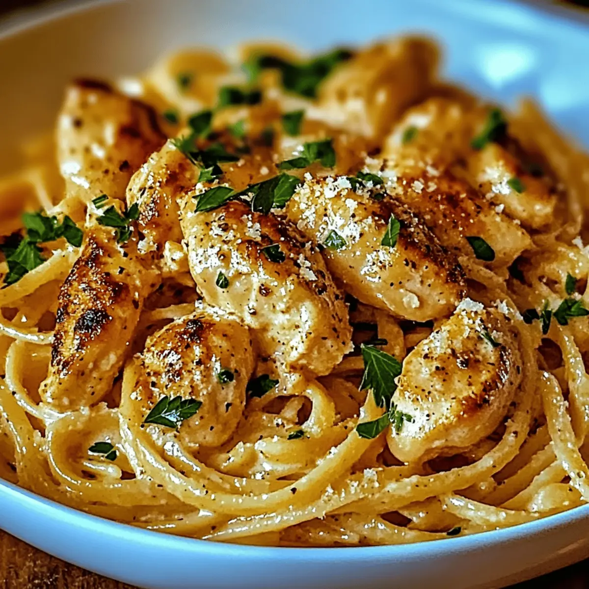 Easy Cowboy Butter Chicken Linguine