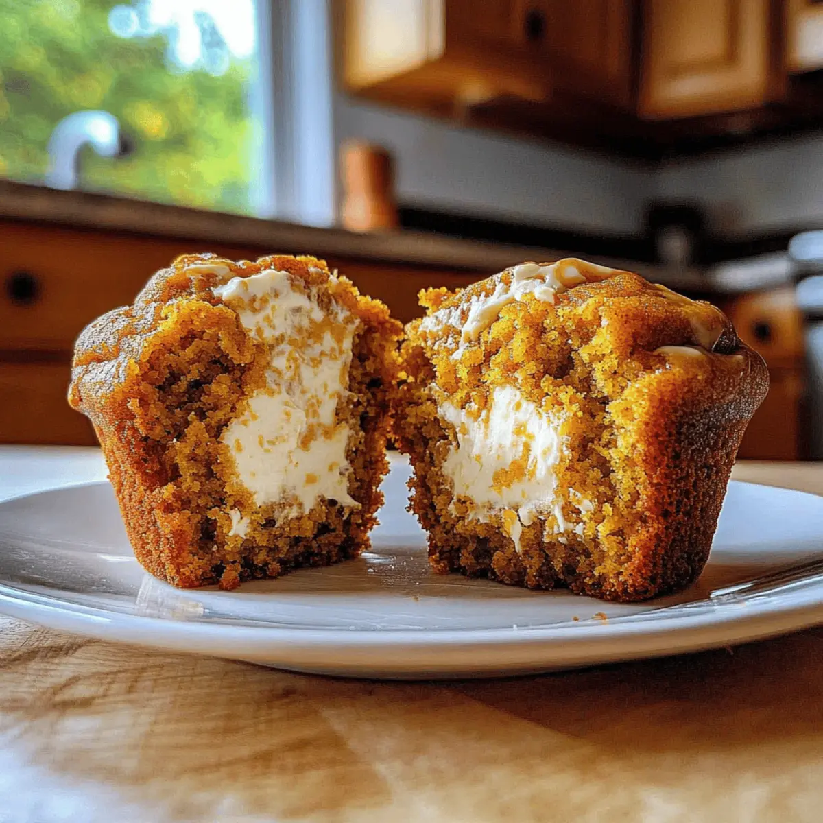 Pumpkin Cream Cheese Muffins