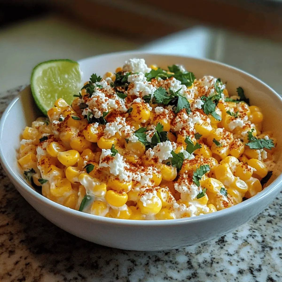 Mexican street corn salad