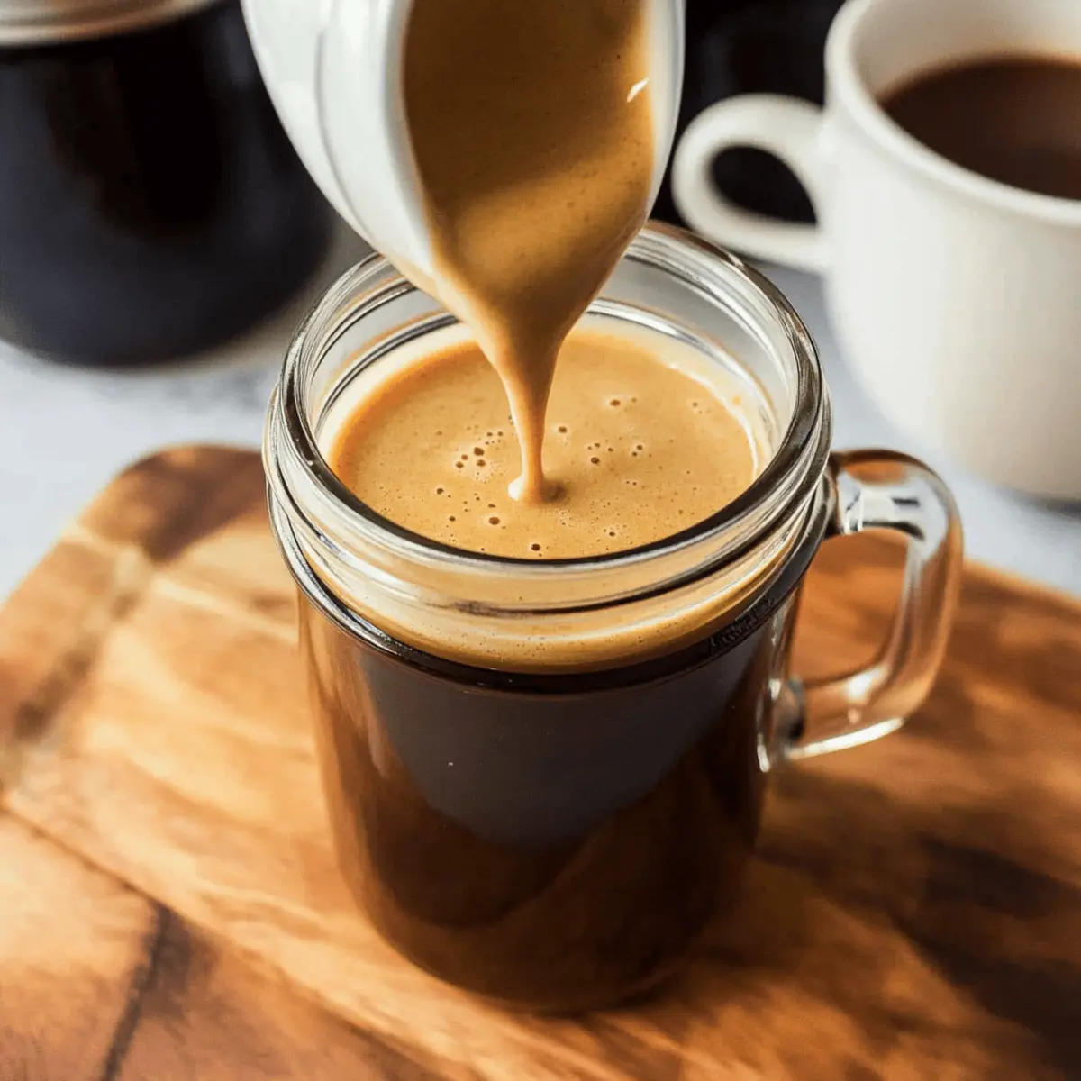 Homemade Pumpkin Coffee Creamer