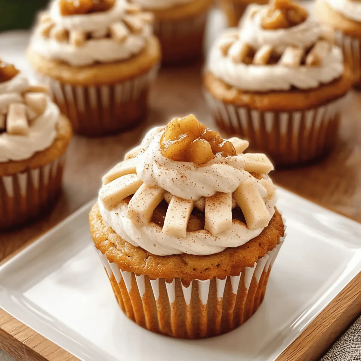 Apple Pie Cupcakes