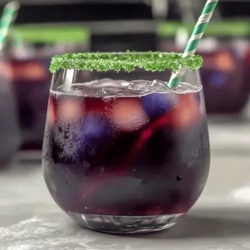 Festive Drunk Witch Halloween Drink
