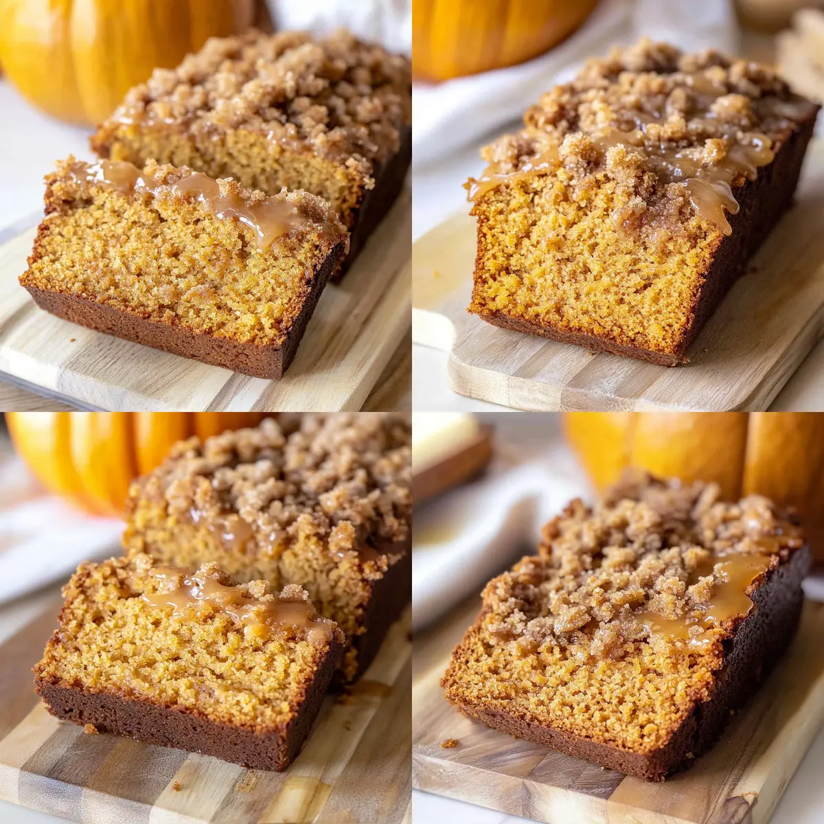 Grandma’s Pumpkin Bread with Streusel