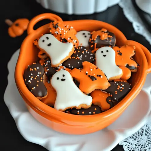 Mini Halloween Sugar Cookies