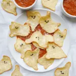 Spooky Baked Halloween Chips