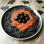 Spooky Black Spaghetti