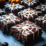 Spooky Spider Web Halloween Brownies Recipe to Wow Guests