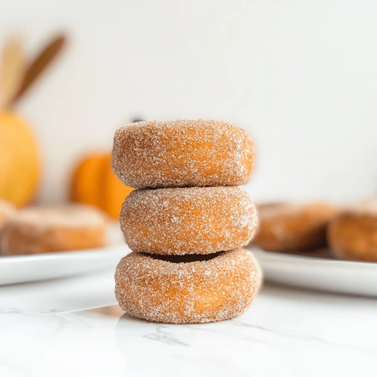 pumpkin spice donuts