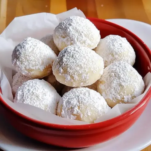 Snowball Cookies