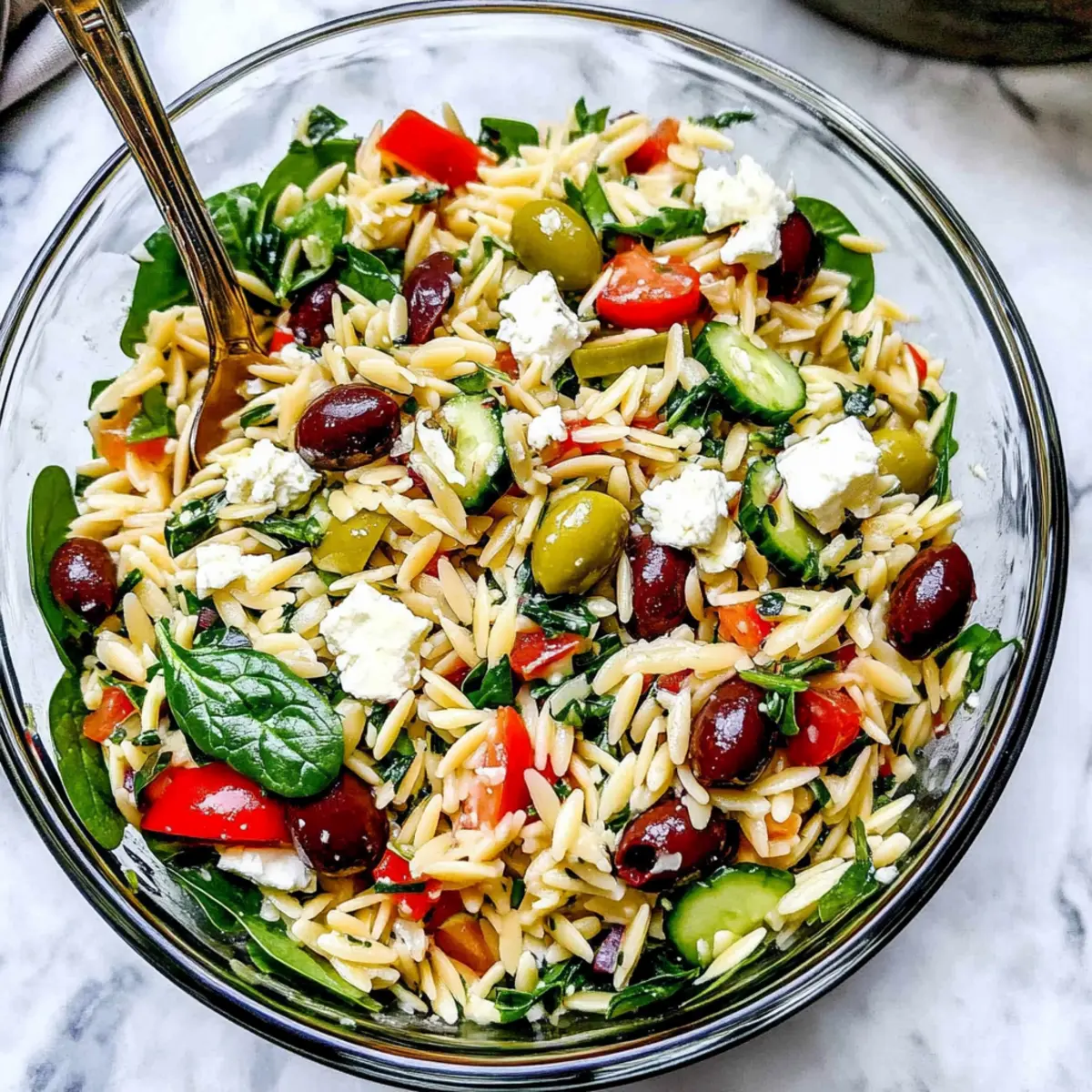 Mediterranean Orzo Salad