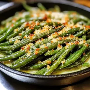 Garlic Parmesan Green Beans