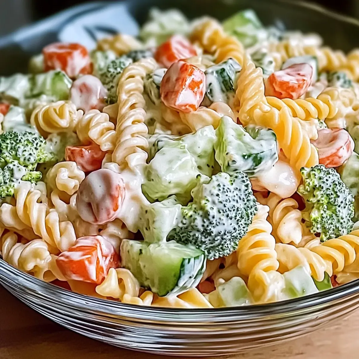 Fresh Ranch Pasta Salad