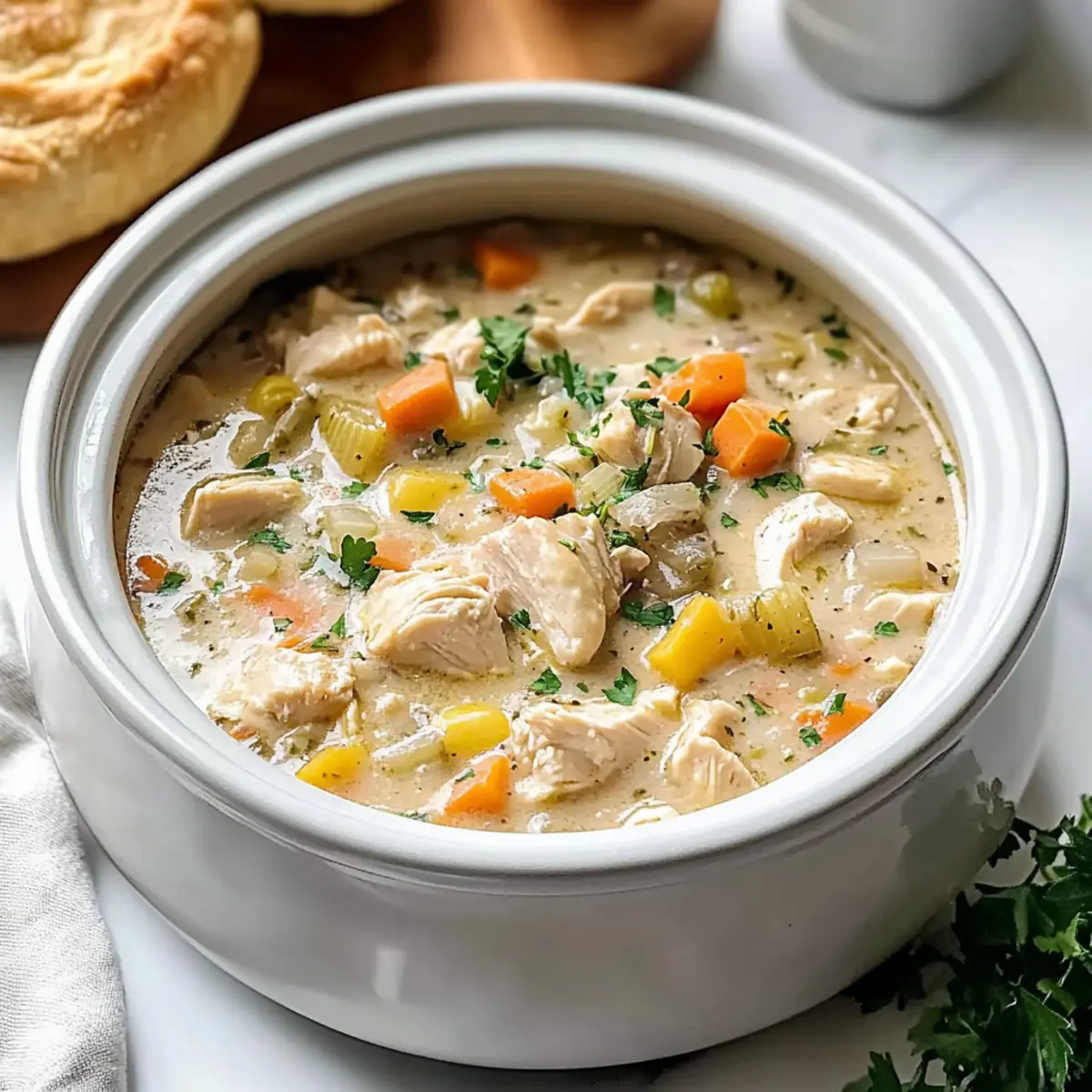 Chicken Pot Pie Soup
