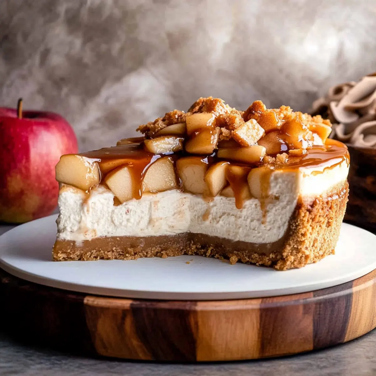 Apple Pie Cheesecake