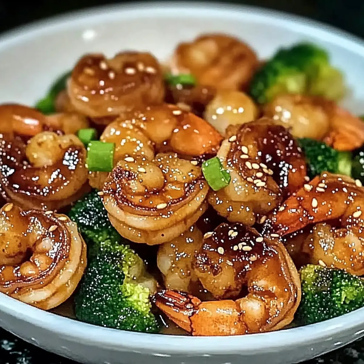 High-Protein Honey Garlic Shrimp