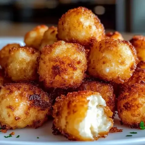 Two Ingredient Cottage Cheese Tots