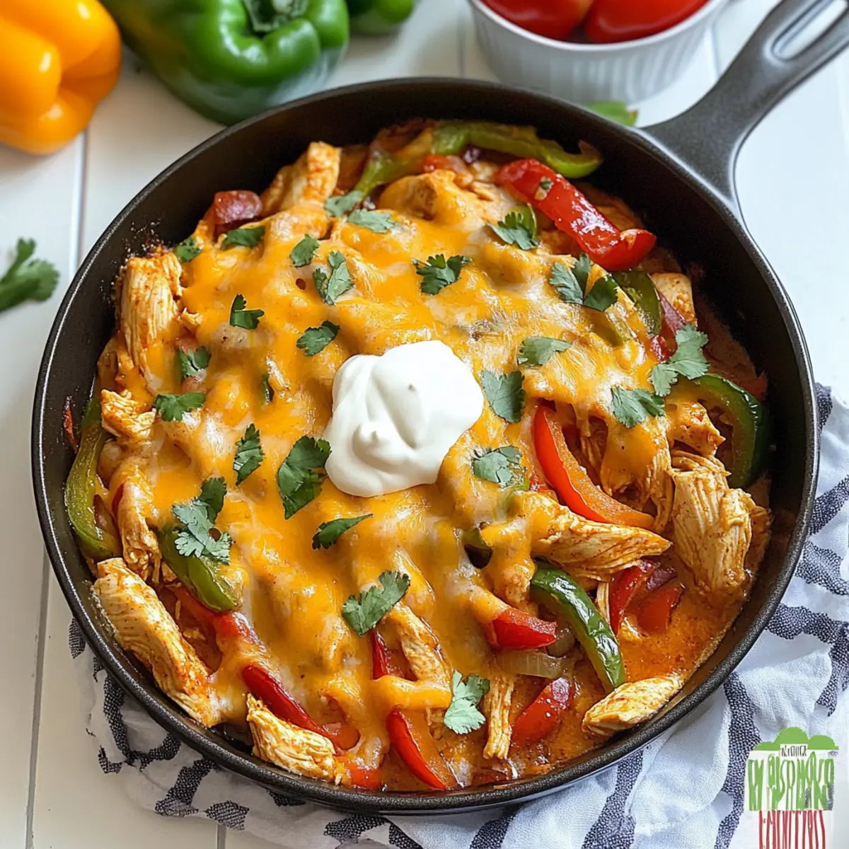 Chicken Fajita Casserole