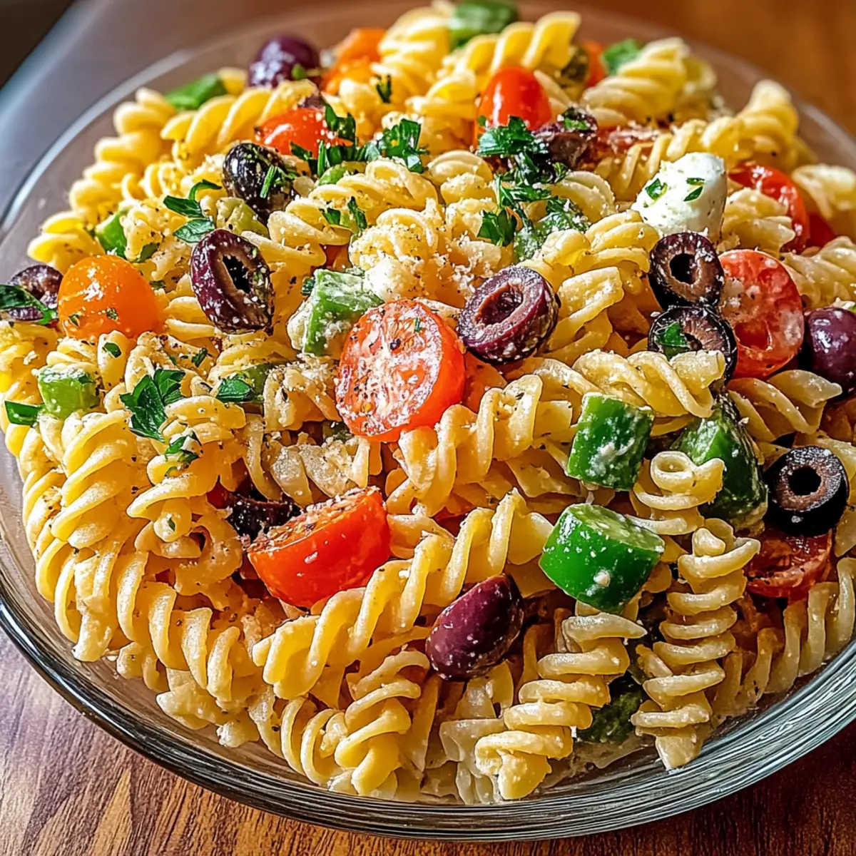 Olive Garden Copycat Pasta Salad