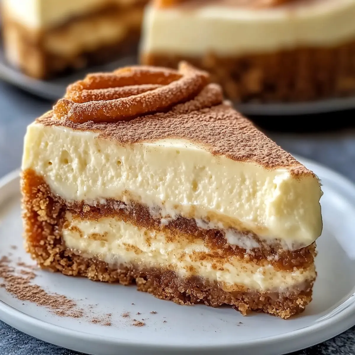 Cinnamon Churro Cheesecake