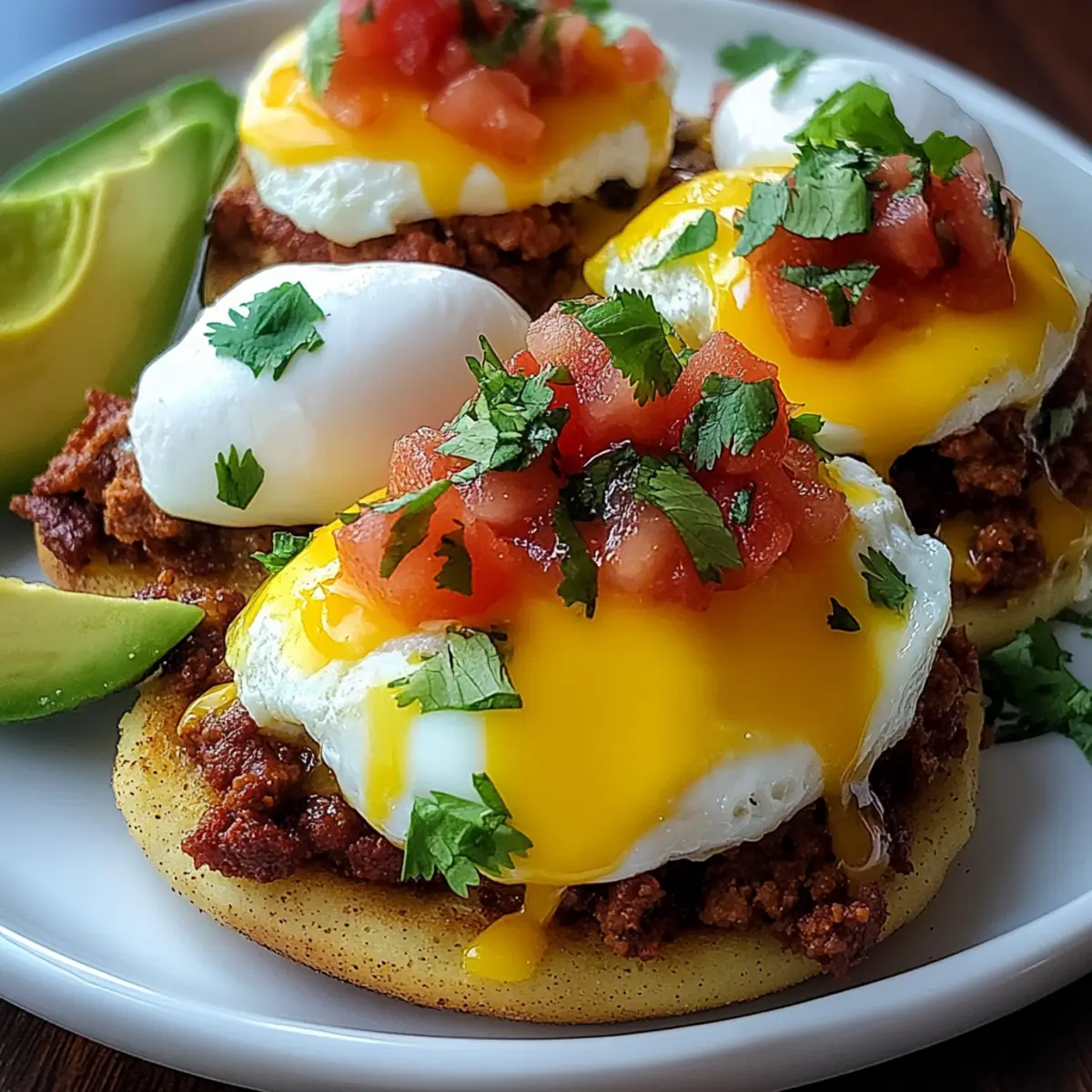 Mexican Eggs Benedict-Style