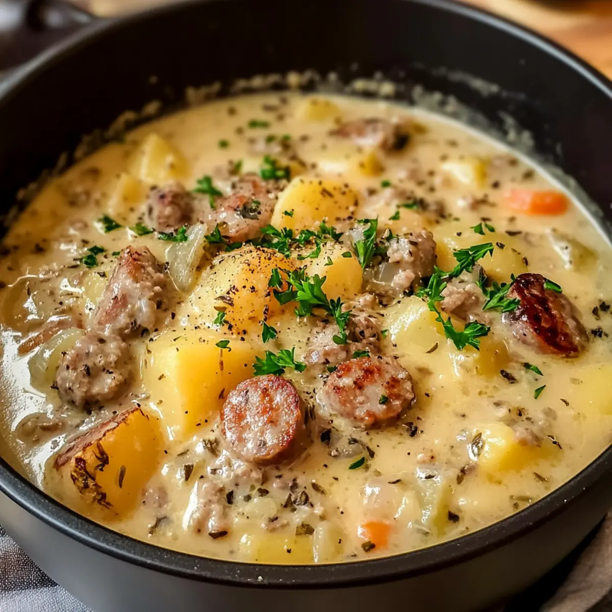 Potato and Sausage Chowder