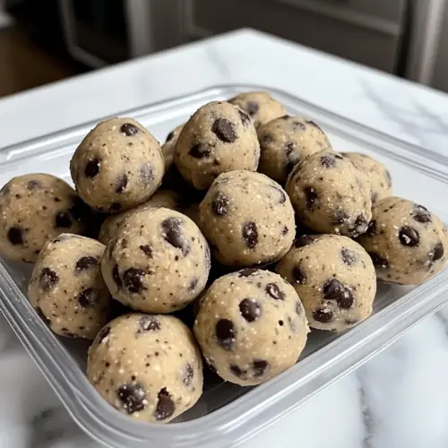 Cookie Dough Protein Balls