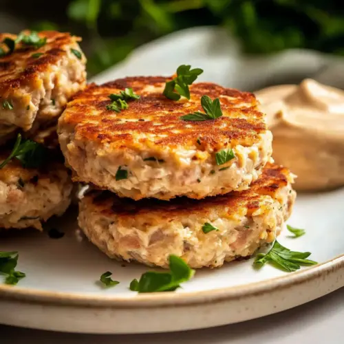 Cottage Cheese Tuna Cakes