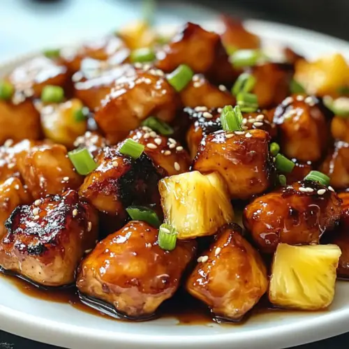 Brown Sugar Pineapple Chicken