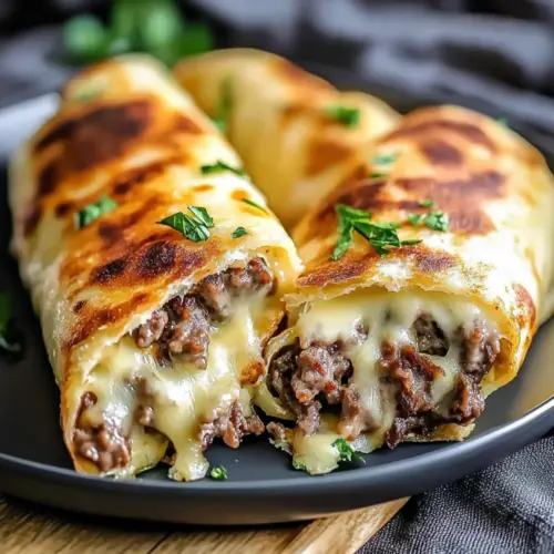 Keto Philly Cheesesteak Rolls
