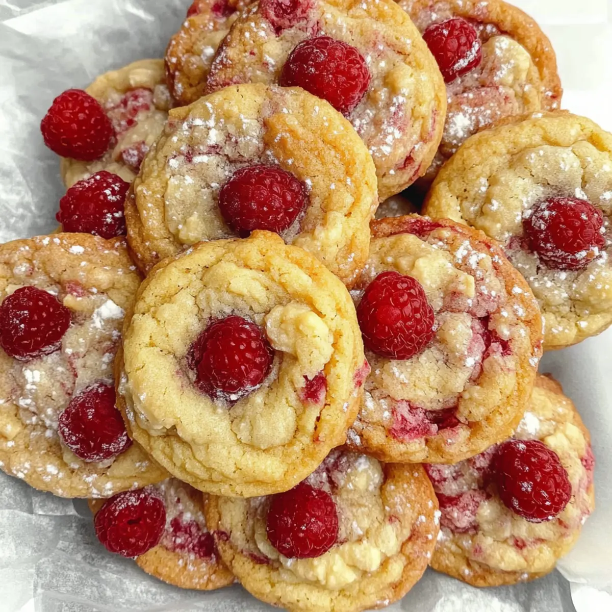 Lemon Raspberry Cookies