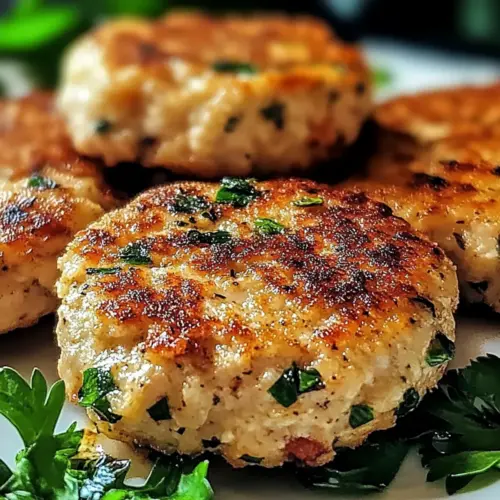 Mediterranean Chicken Patties