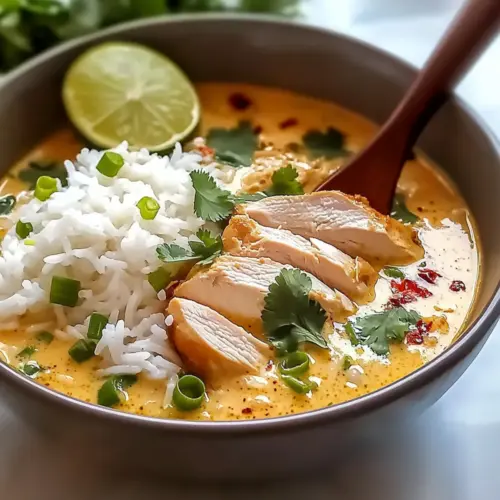 Coconut Chicken Brothy Rice