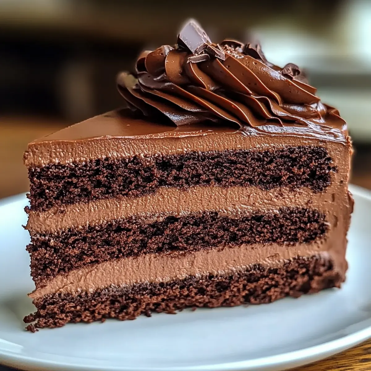 Chocolate Mousse Cake