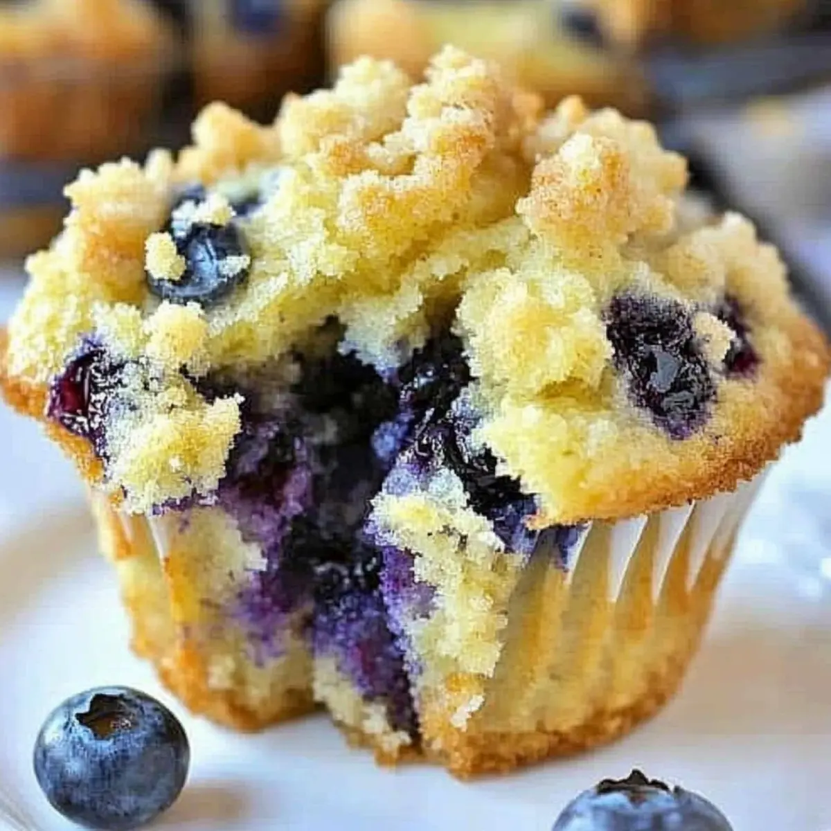 Lemon Blueberry Muffins