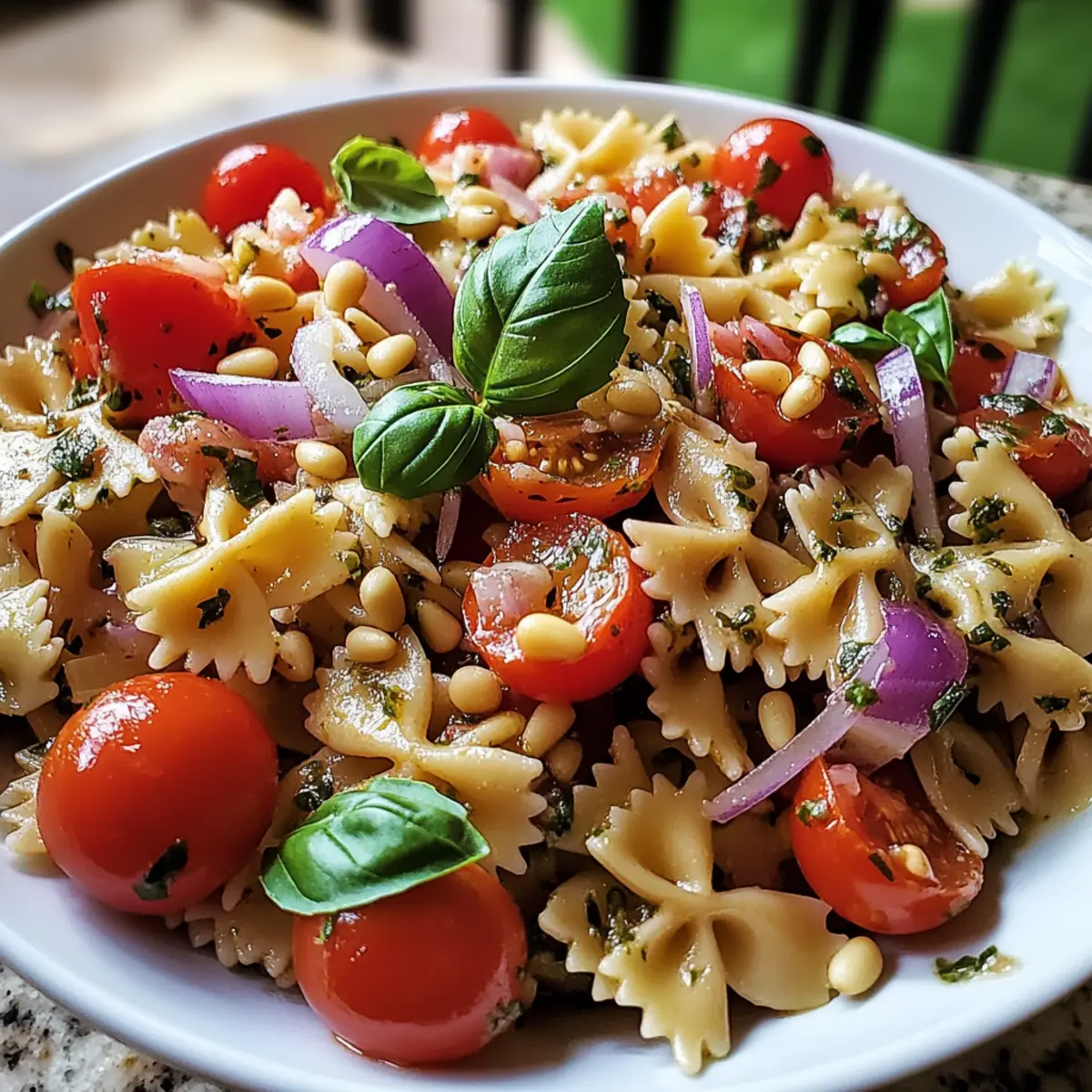 Bruschetta Pasta Salad