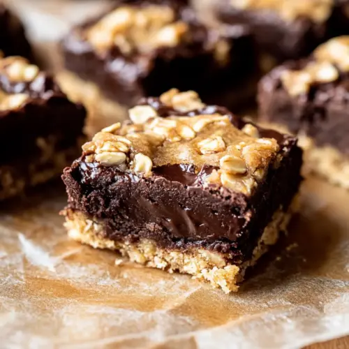 Classic Fudge Nut Bars