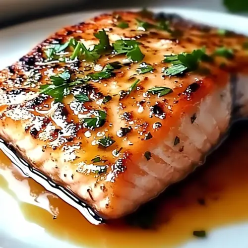 Texas Roadhouse Style Baked Salmon