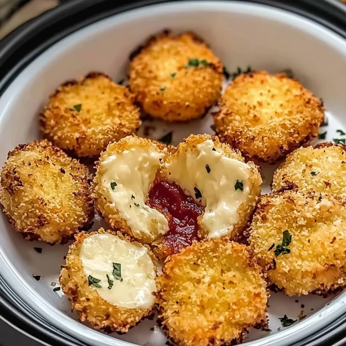 Air Fried Babybel Cheese