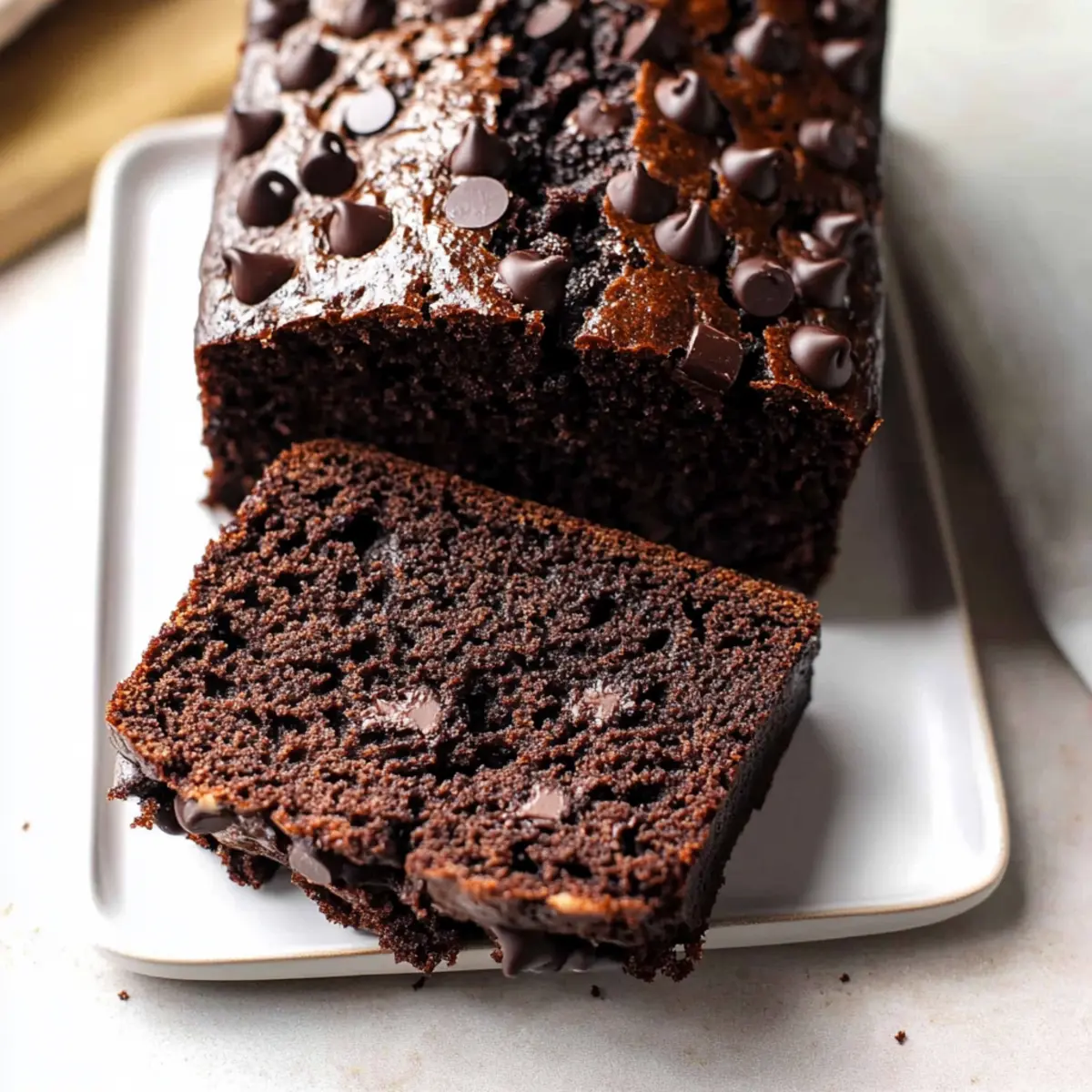 Double Chocolate Banana Bread