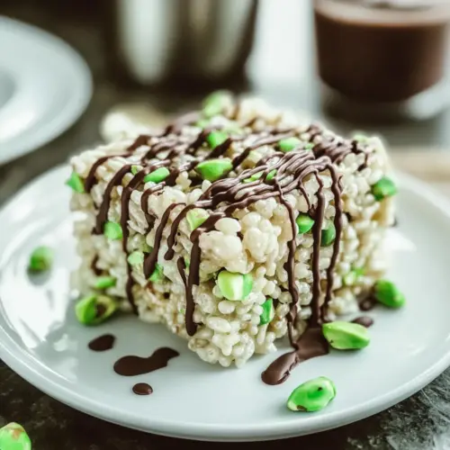 Pistachio Rice Krispies