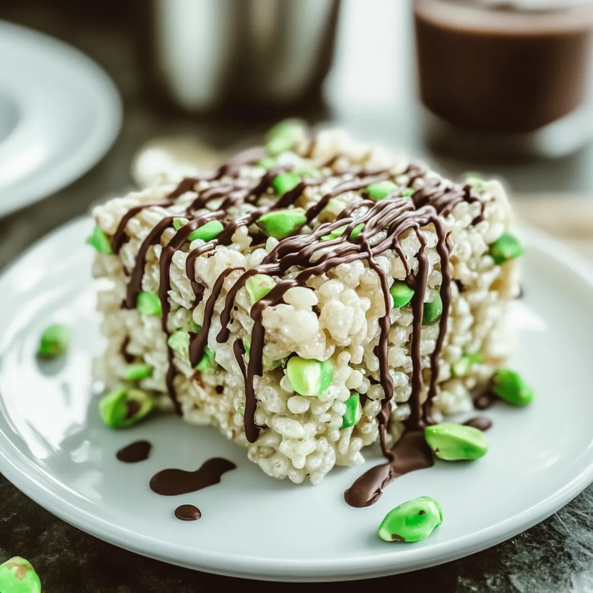 Pistachio Rice Krispies