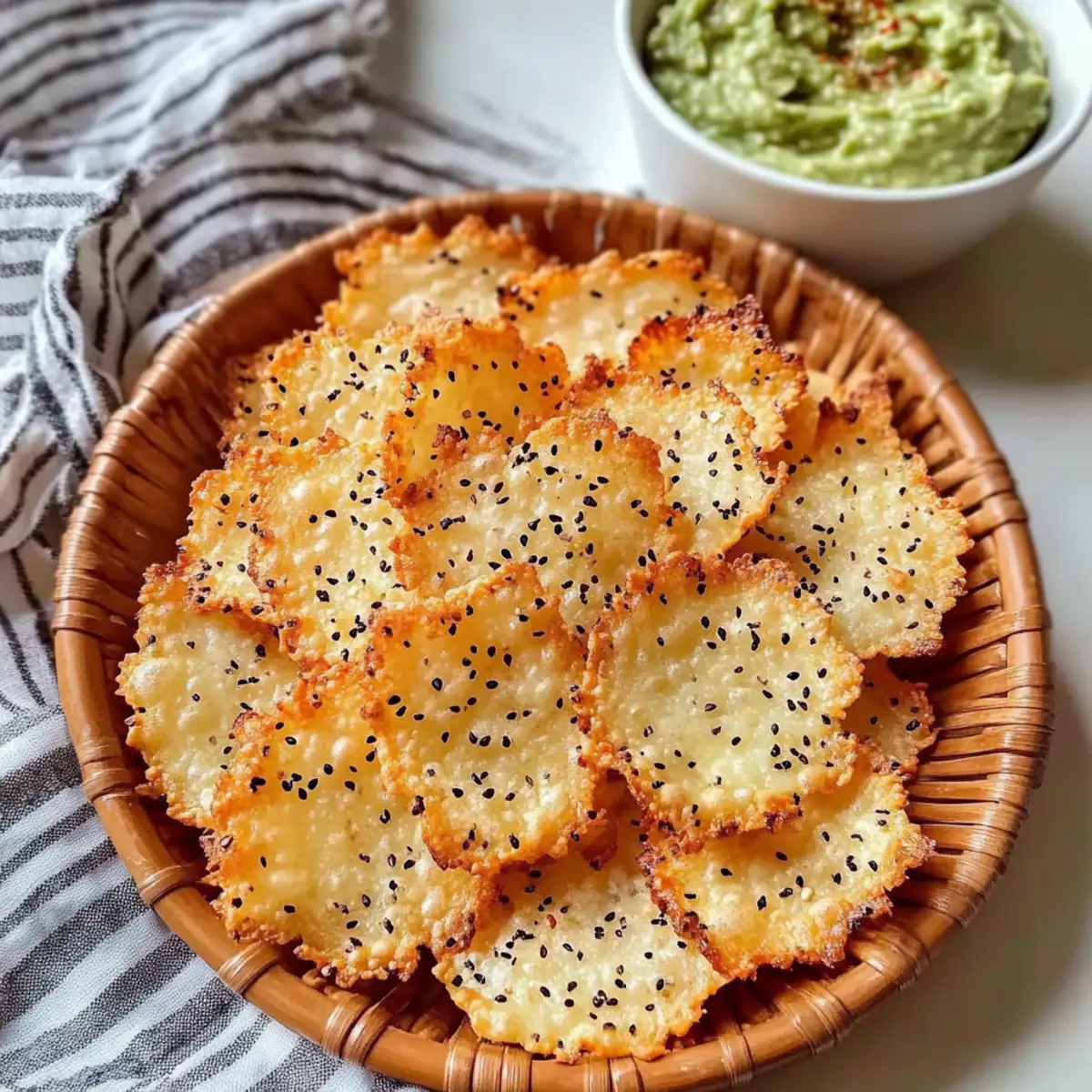 Keto Cottage Cheese Chips