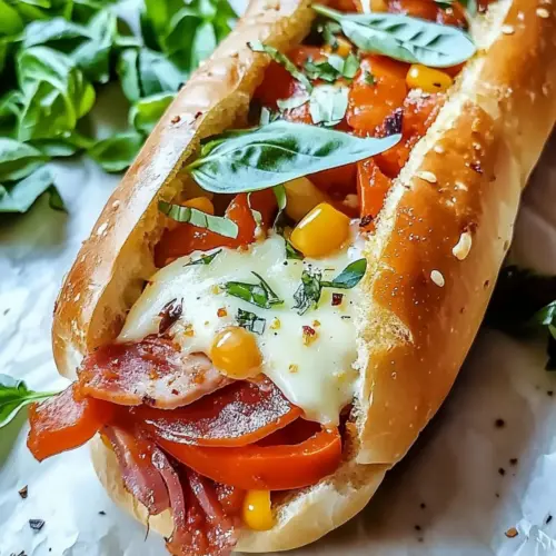 Baked Italian Grinder Sandwiches