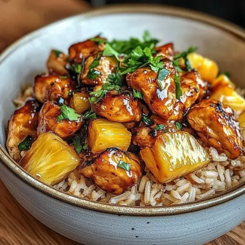 Pineapple Chicken and Rice