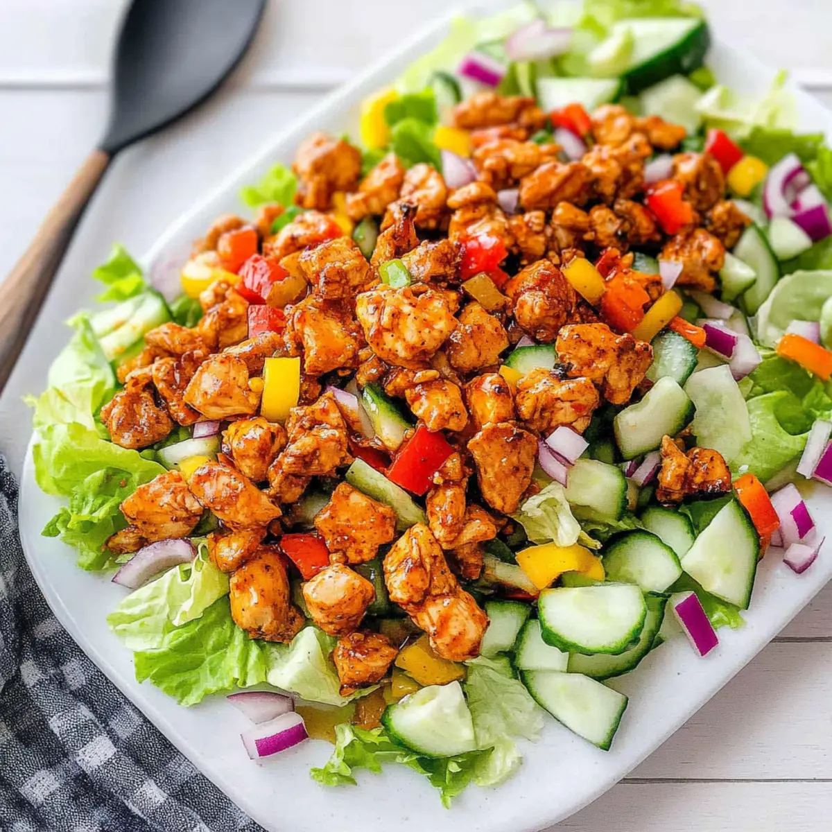Honey Hot Chicken Salad