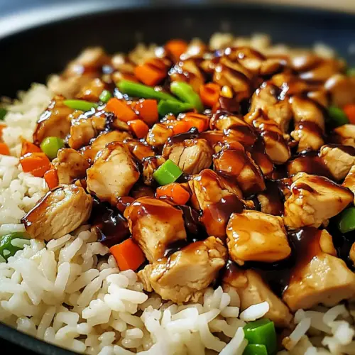 One-Pan Bold Honey BBQ Chicken Rice