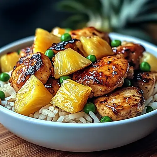 Pineapple Chicken Rice